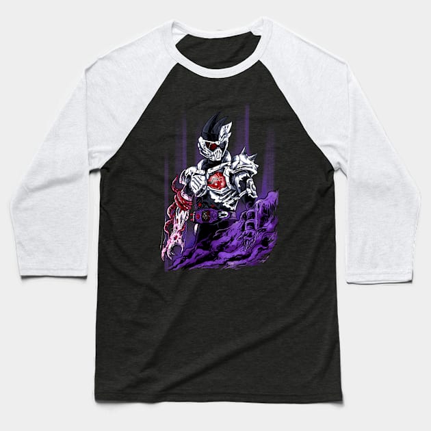 zombie rider Baseball T-Shirt by spoilerinc